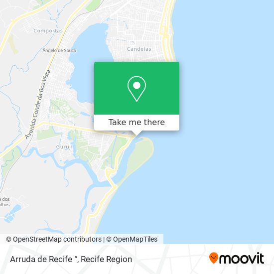 Arruda de Recife ° map