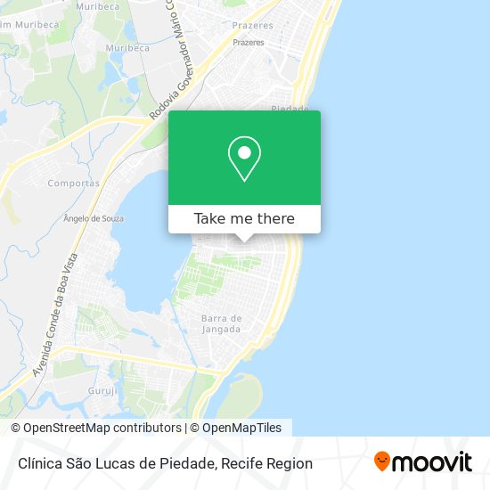 Clínica São Lucas de Piedade map