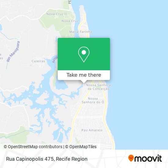 Rua Capinopolis 475 map