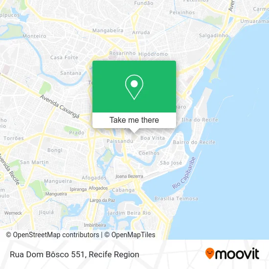 Rua Dom Bôsco 551 map