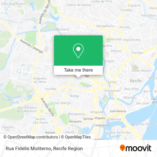 Rua Fidelis Moliterno map