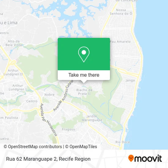 Rua 62 Maranguape 2 map