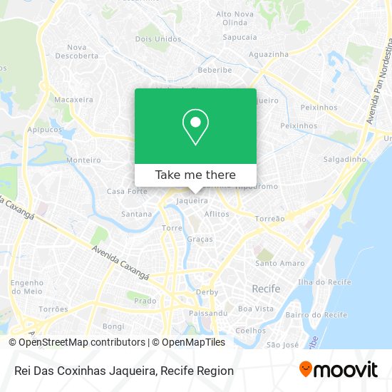 Rei Das Coxinhas Jaqueira map