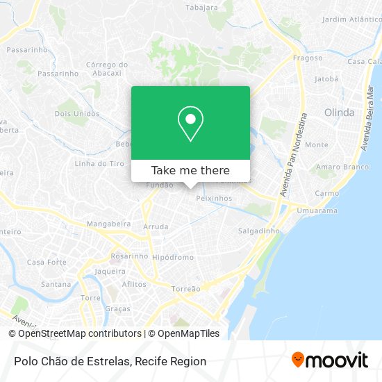 Polo Chão de Estrelas map