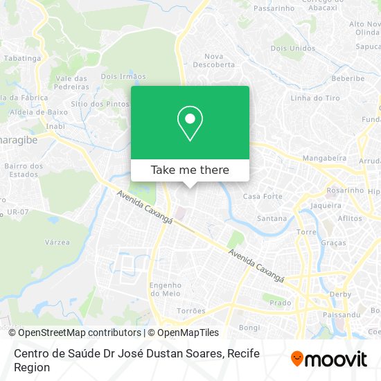 Centro de Saúde Dr José Dustan Soares map