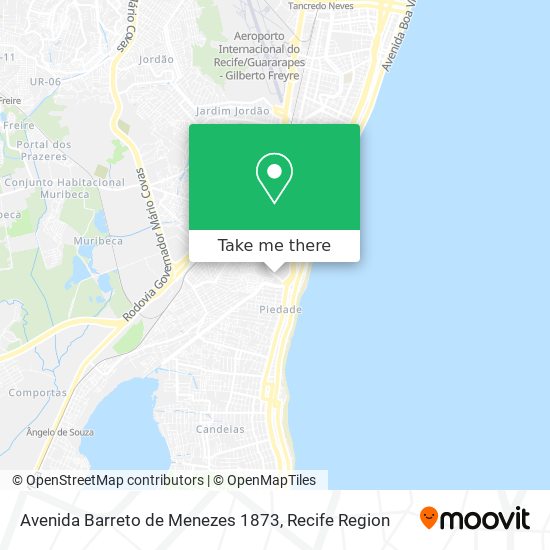 Avenida Barreto de Menezes 1873 map