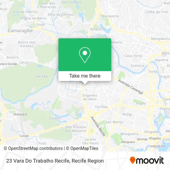 23 Vara Do Trabalho Recife map