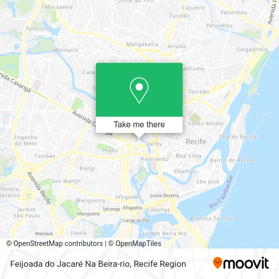 Feijoada do Jacaré Na Beira-rio map