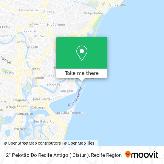 2° Pelotão Do Recife Antigo ( Ciatur ) map