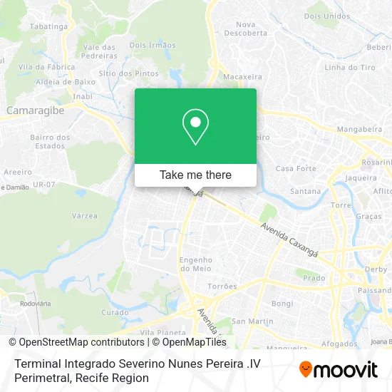 Terminal Integrado Severino Nunes Pereira .IV Perimetral map
