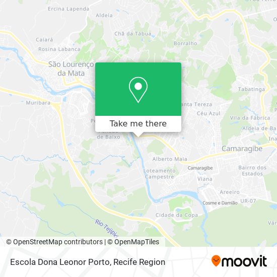 Escola Dona Leonor Porto map