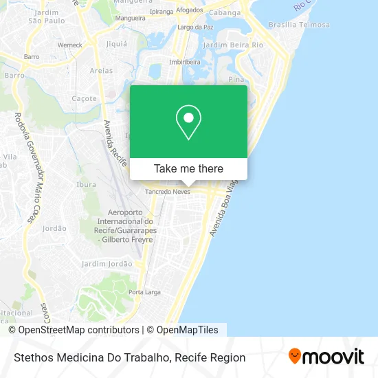 Stethos Medicina Do Trabalho map