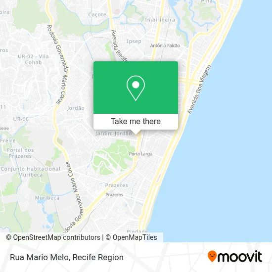 Rua Mario Melo map