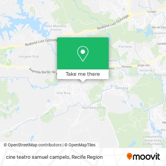 cine teatro samuel campelo map