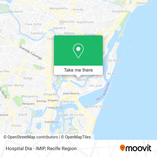 Hospital Dia - IMIP map