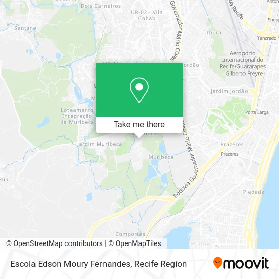 Escola Edson Moury Fernandes map