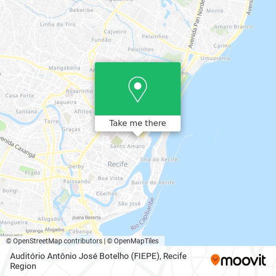 Mapa Auditório Antônio José Botelho (FIEPE)