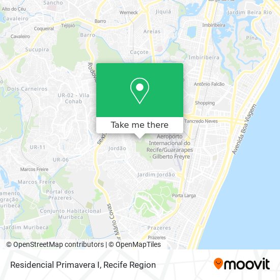 Residencial Primavera I map