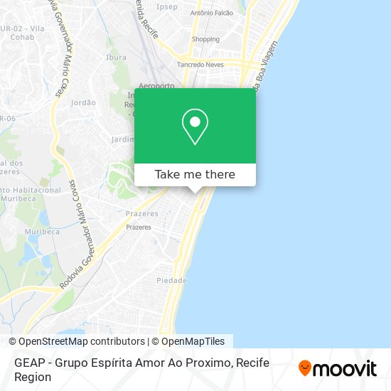 GEAP - Grupo Espírita Amor Ao Proximo map
