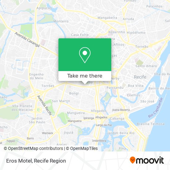 Eros Motel map