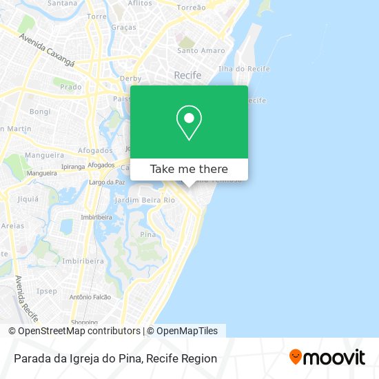 Parada da Igreja do Pina map