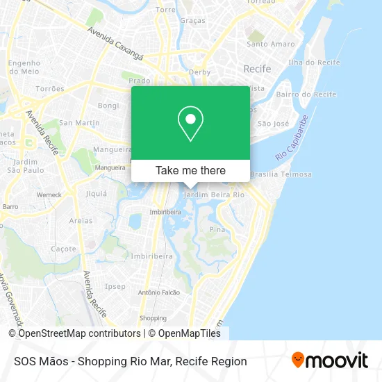 SOS Mãos - Shopping Rio Mar map