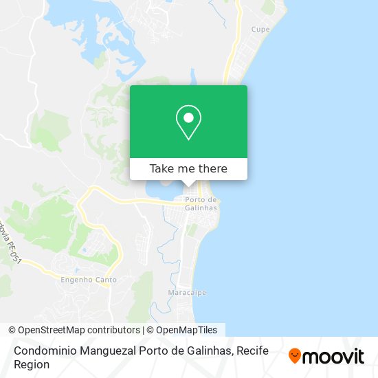 Condominio Manguezal Porto de Galinhas map