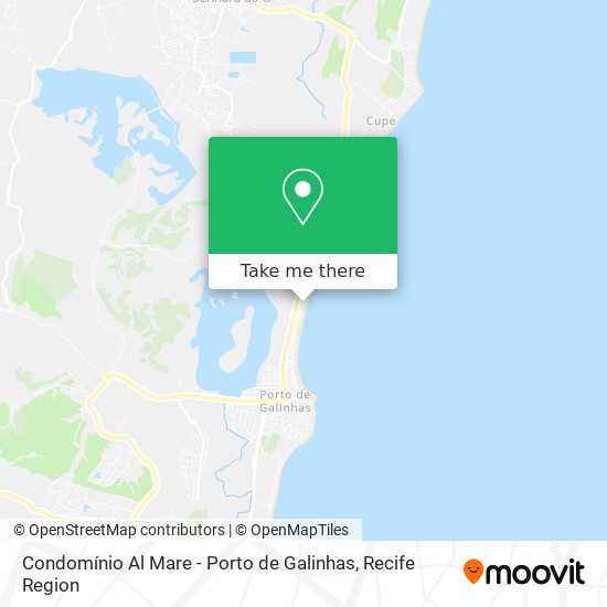Condomínio Al Mare - Porto de Galinhas map