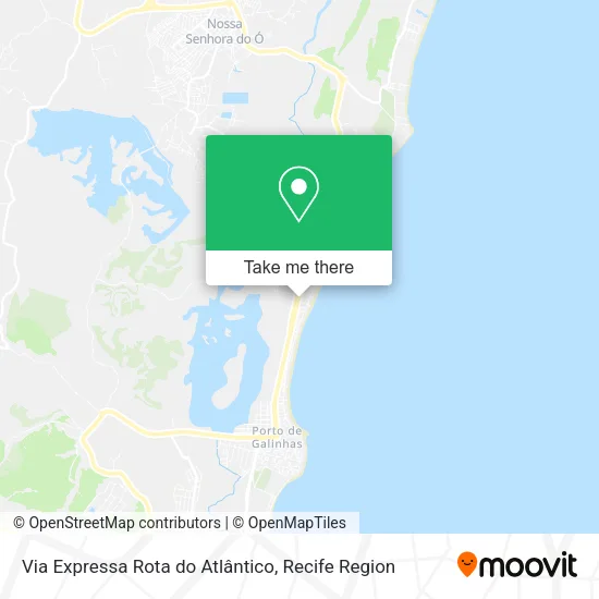 Via Expressa Rota do Atlântico map