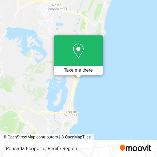 Pousada Ecoporto map