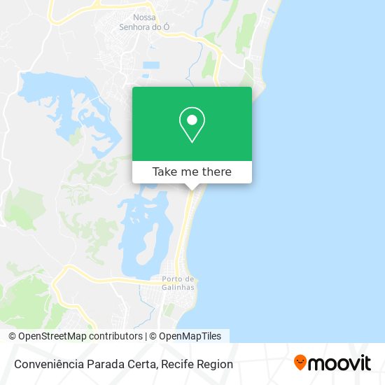 Conveniência Parada Certa map