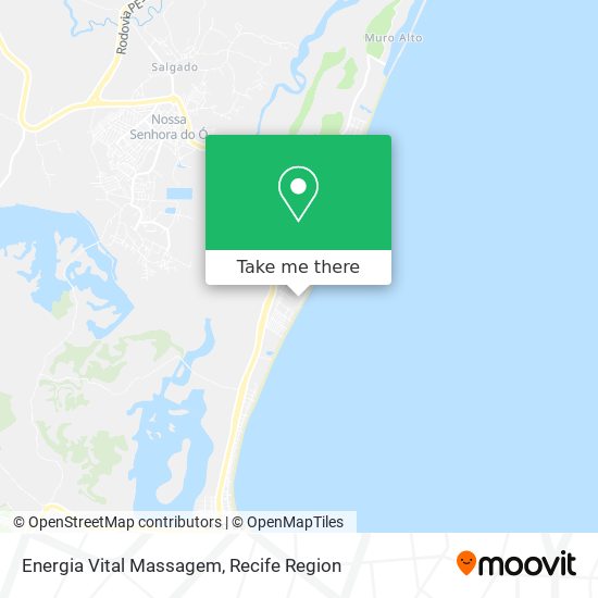 Energia Vital Massagem map