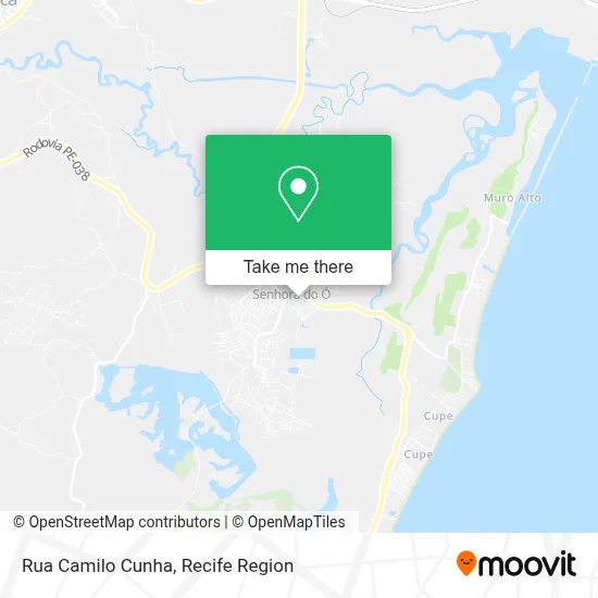Rua Camilo Cunha map