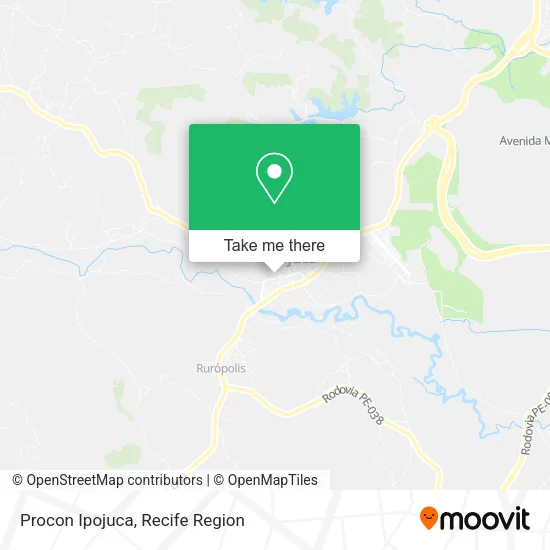 Procon Ipojuca map