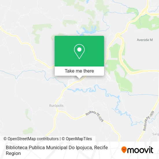 Biblioteca Publica Municipal Do Ipojuca map