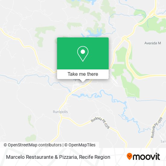 Mapa Marcelo Restaurante & Pizzaria