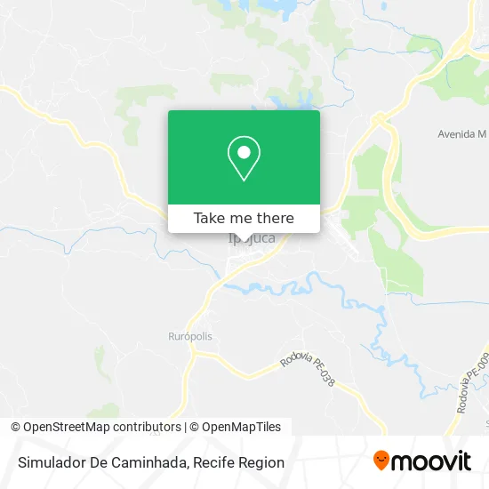 Simulador De Caminhada map