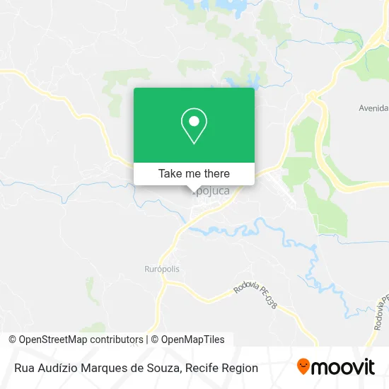 Rua Audízio Marques de Souza map