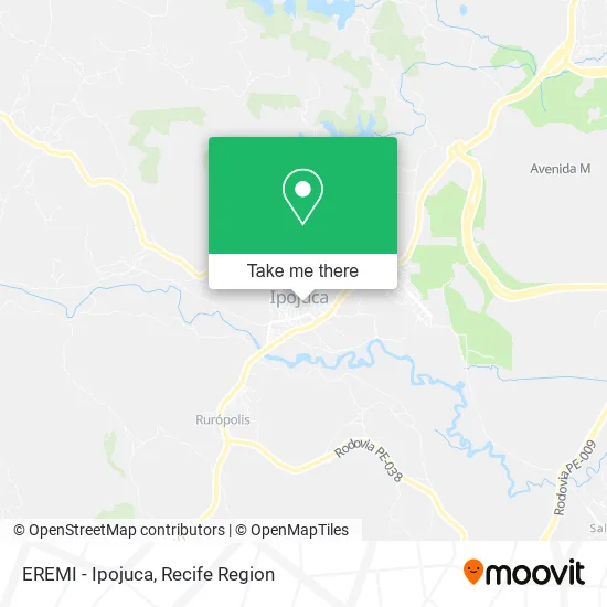 EREMI -  Ipojuca map