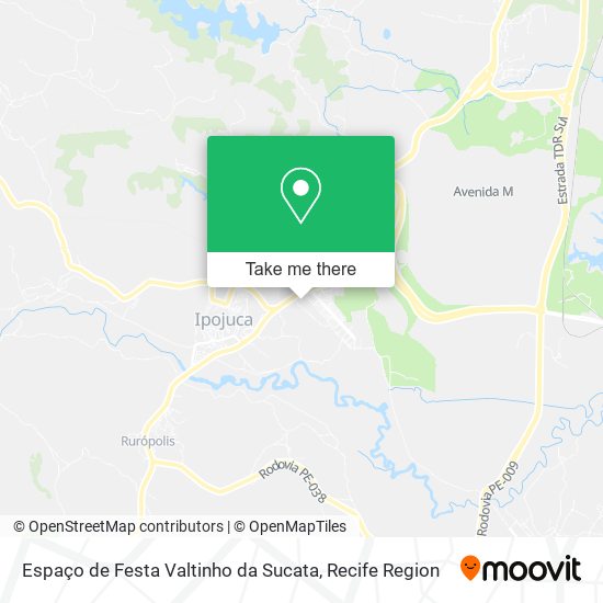 Espaço de Festa Valtinho da Sucata map