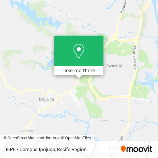IFPE - Campus Ipojuca map