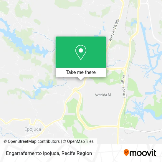 Engarrafamento ipojuca map