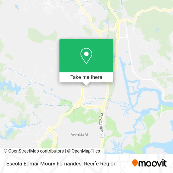 Escola Edmar Moury Fernandes map