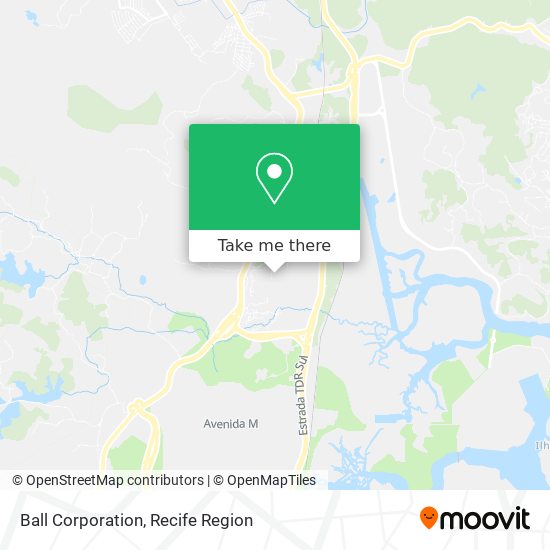 Ball Corporation map