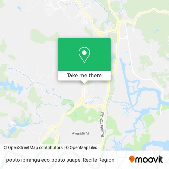 posto ipiranga eco-posto suape map
