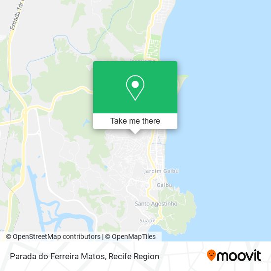 Parada do Ferreira Matos map