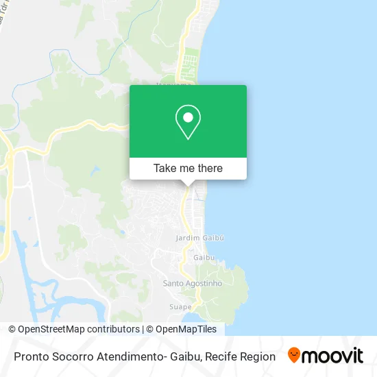 Pronto Socorro Atendimento- Gaibu map