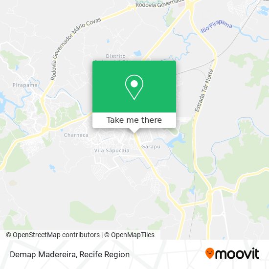 Demap Madereira map