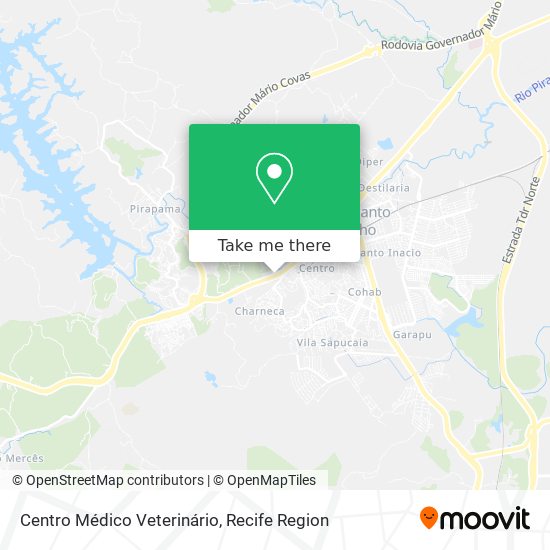 Centro Médico Veterinário map