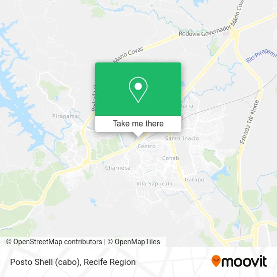 Posto Shell (cabo) map